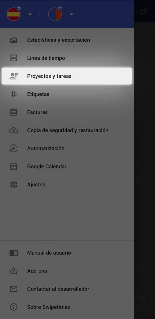 Ir a la lista de proyectos