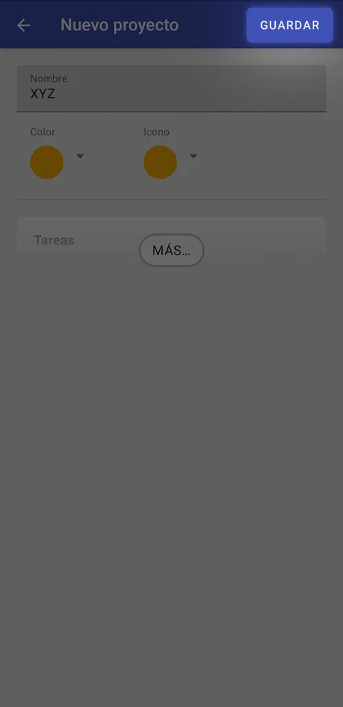 Guardar el proyecto