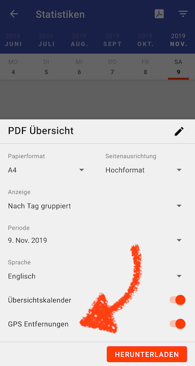 Druckoption