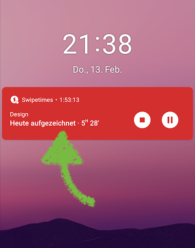 Benachrichtigung