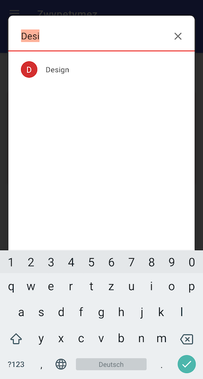 Search project