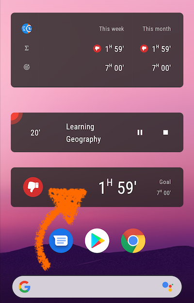 New widget