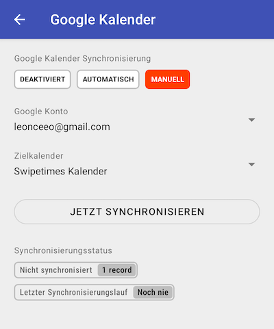 Einstellungen