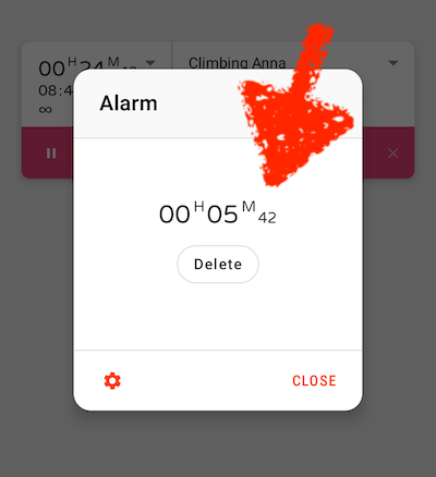 Alarm-Timer