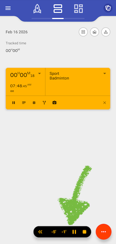 Quick controls